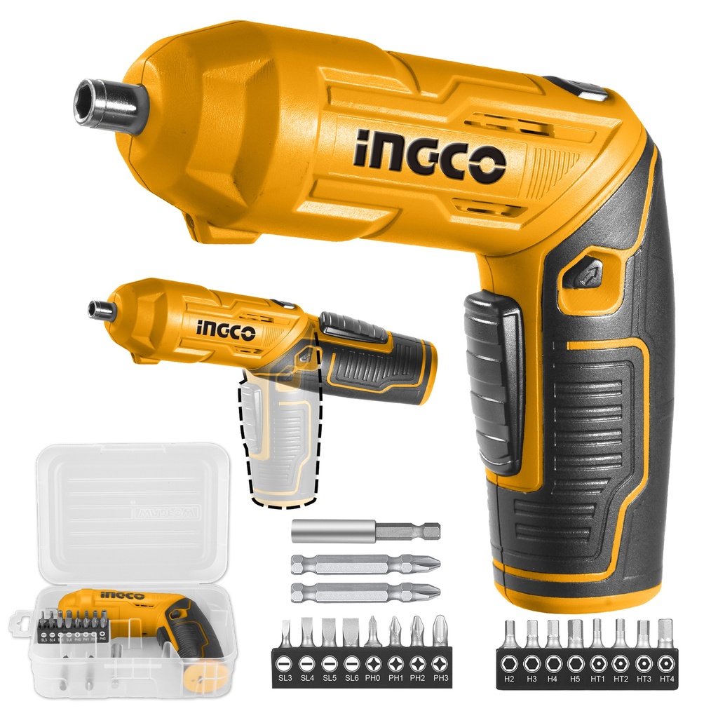 CORDLESS SCREWDRIVER 4V INGCO (CSDLI0442)