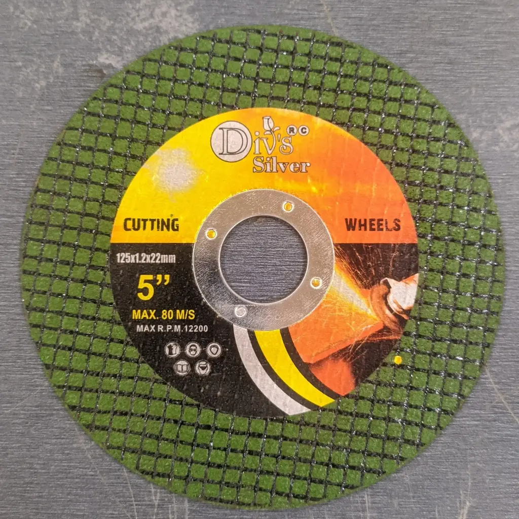 CUTTING WHEEL  DIVS 5"