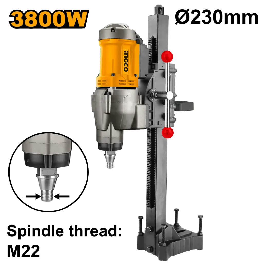 DIAMOND DRILLING MACHINE 3800W INGCO (DDM38001)