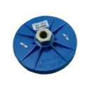 DIVS PLASTIC PAD VELCRO 100MM 4"-M10