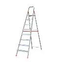 DOMESTIC ALUMINIUM LADDER 8 STEP