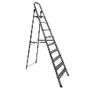 DOMESTIC ALUMINIUM LADDER 9 STEP