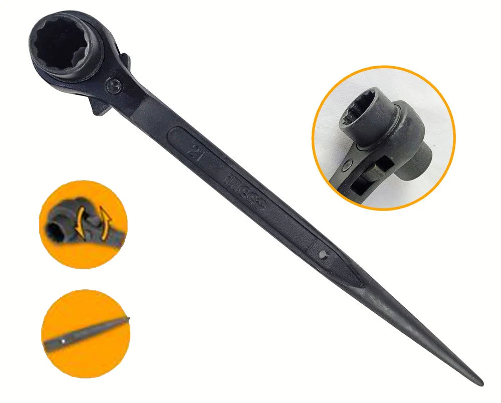 DOUBLE SOCKET RATCHET WRENCH INGCO (HRSTW17211)