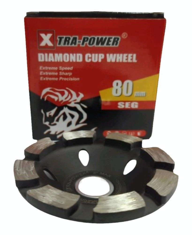 EXTRAPOWER DIAMOND CUP WHEEL 80MM