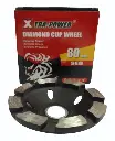 EXTRAPOWER DIAMOND CUP WHEEL 80MM