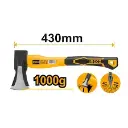 FIBER HANDLE AXE 1000GM INGCO (HAX02010008)