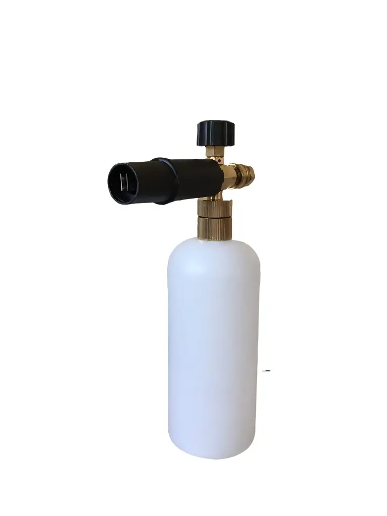 FOAM BOTTLE WITH BRASS CONN* CAZAR