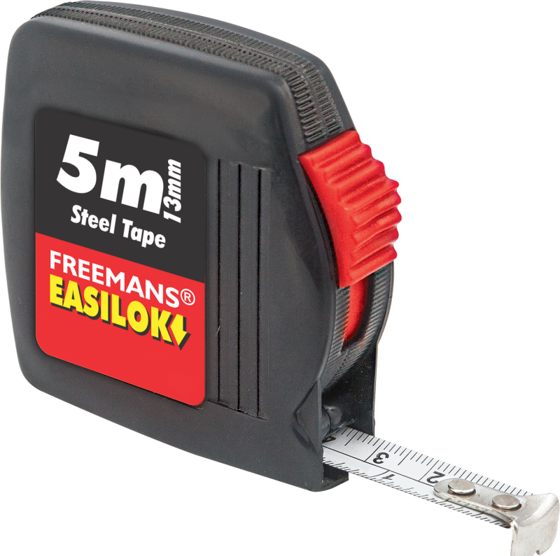 FREEMANS MEASURING TAPE EASILOK 5MTR