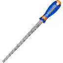 HALF ROUND STEEL FILE 8" WADFOW (WFE7828)