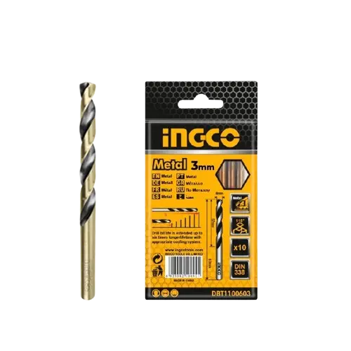 HSS METAL BIT 3MM INGCO (DBT1100303)-1 PC