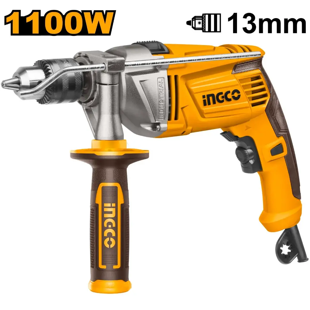IMPACT DRILL INGCO 1100W 13MM (ID11008)