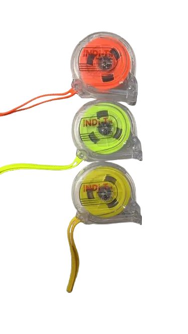 INDI TRANSPARENT MEASURING TAPE 3MTR-1PC