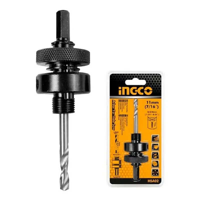 INGCO ARBOR FOR HOLE SAW 7/16" (HSA02)