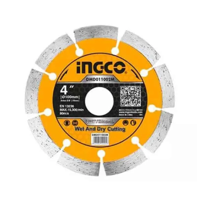 INGCO DIAMOND CUTTING DISC 4" (DMD011002M)