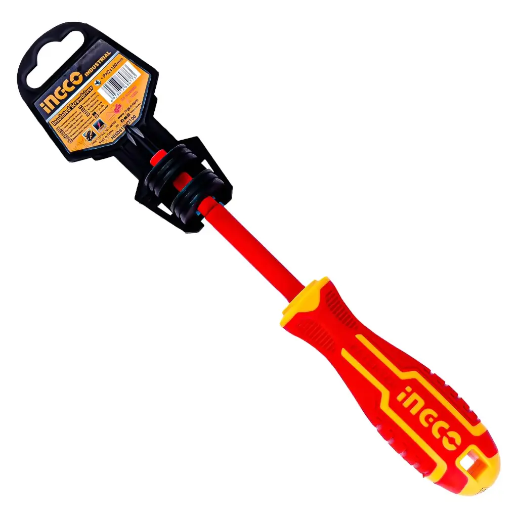 INSULATED SCREWDRIVER INGCO  (HISD81PH2100)