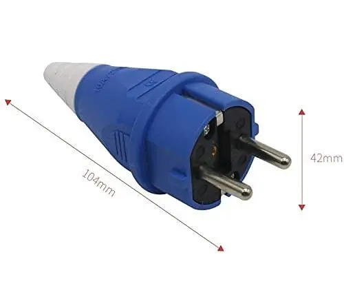 KAMCON MALE ELECTRIC PLUG