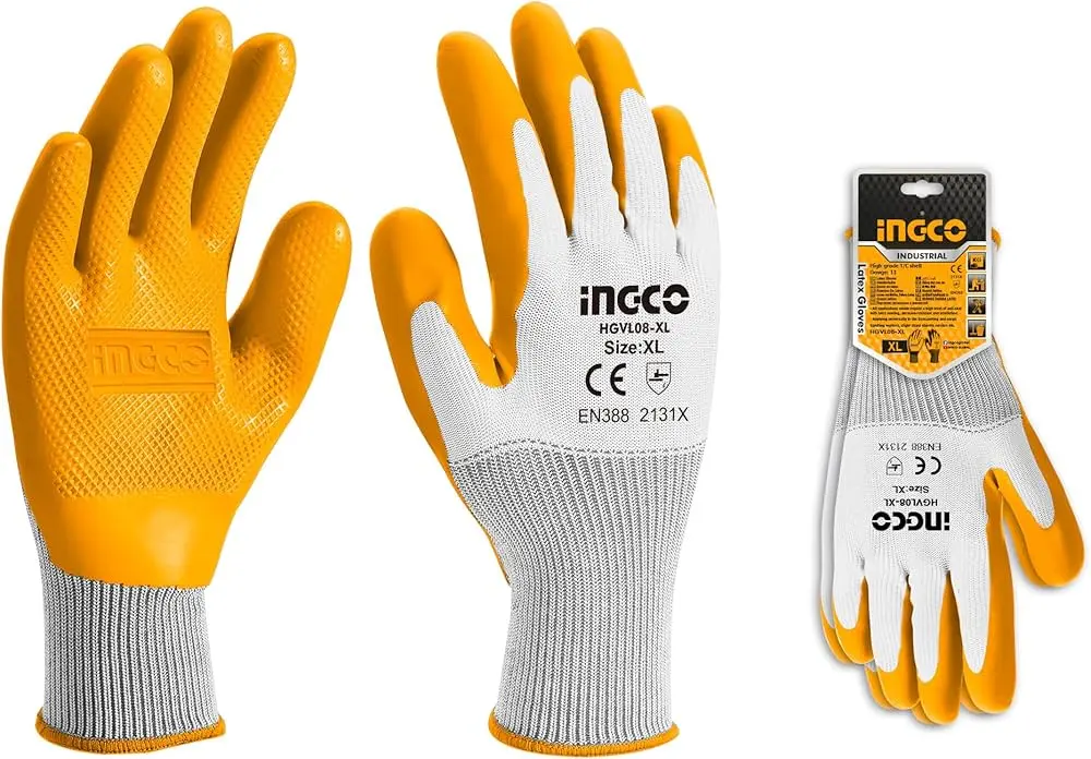 LATEX GLOVES INGCO (HGVL08-XL)