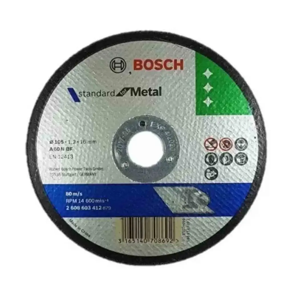  CUTTING WHEEL 4"METAL BOSCH