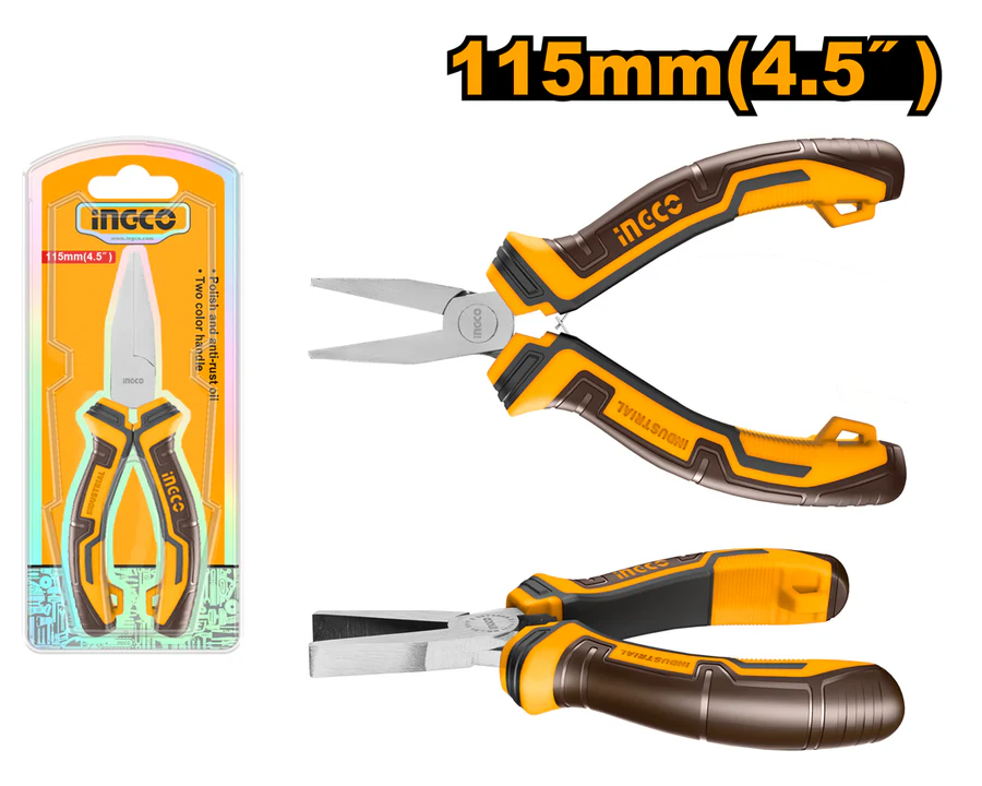 MINI FLAT NOSE PLIERS 4.5"INGCO(HMFNP08115)
