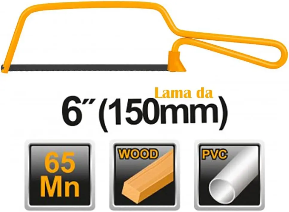 MINI HACKSAW INGCO (MHHF1501)