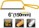 MINI HACKSAW INGCO (MHHF1501)