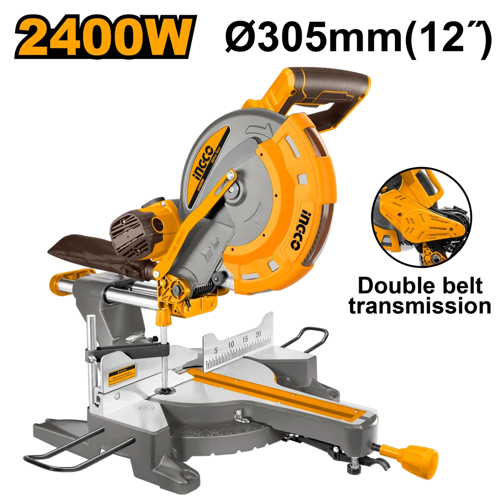 MITRE SAW 2400W 12" INGCO (BM2S24007)
