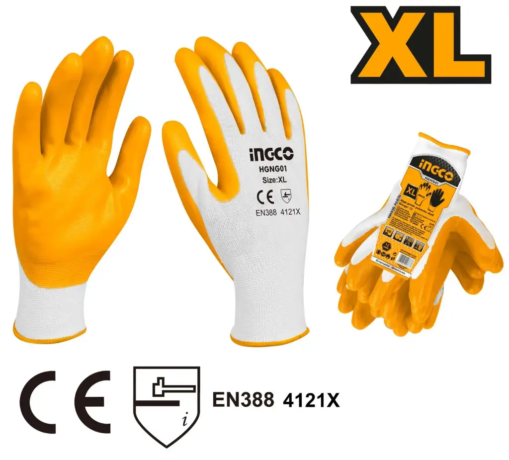 NITRILE GLOVES INGCO (HGNF01)