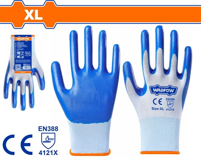 NITRILE GLOVES XL WADFOW (WGV2801)