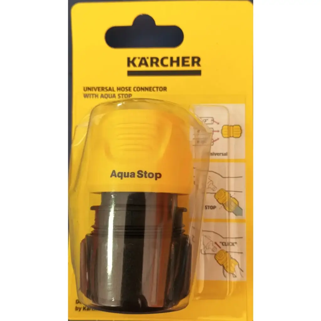 UNIVERSAL QUICK COUPLER KARCHER AQUA STOP 