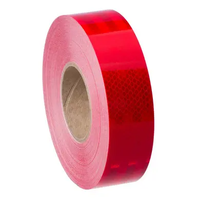 REFLACTIVE TAPE RED - 18%