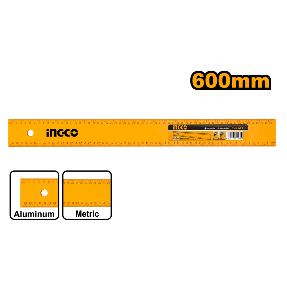 RULER 60CM INGCO (HSR26002)