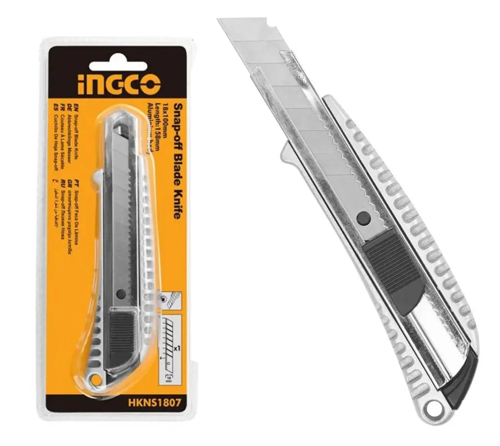 SNAP-OFF BLADE KNIFE INGCO (HKNS1807)* 
