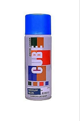 SPRAY COLOUR MEDIUM BLUE CUBE