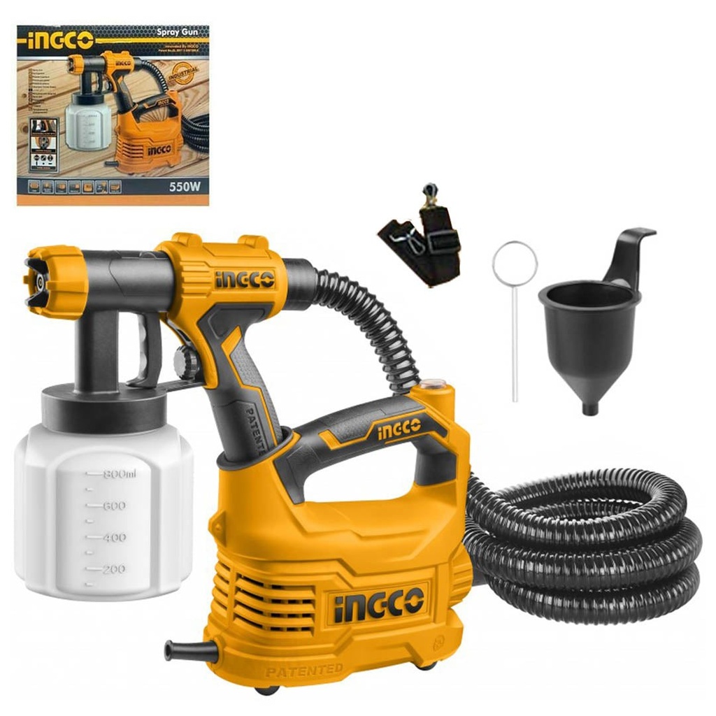 SPRAY GUN INGCO 550W INGCO (SPG5008)
