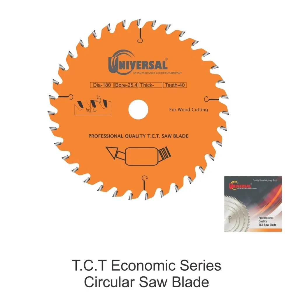 T.C.T ECONOMIC SAW BLADE 5" 40T COE NO-714