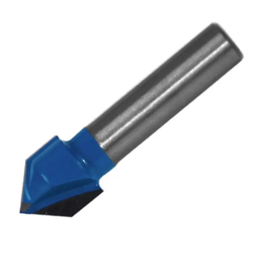 T.C.T. "V" GROOVE ROUTER BITS CODE NO-446