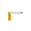 TRY SQUARE GUNIA 12" INGCO (HAS123002)