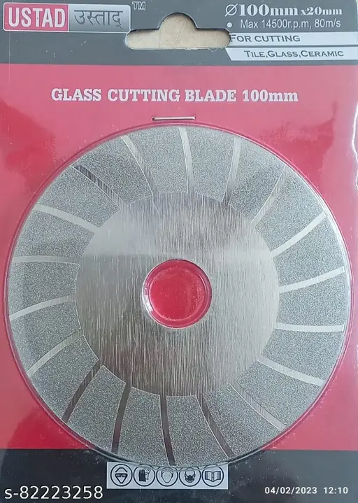 USTAD GLASS CUTTING BLADE 100MM 4"