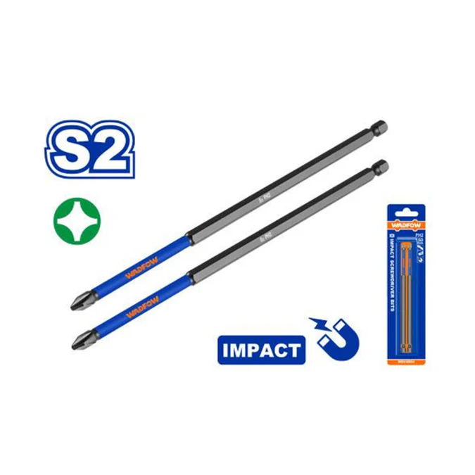 WADFOW IMPACT SCREWDRIVER BIT 6" (WSV4K64)