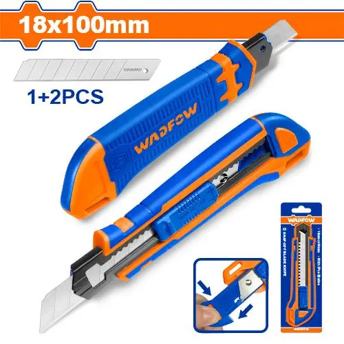 SNAP OFF BLADE KNIFE 18MM WADFOW (WSK8618)