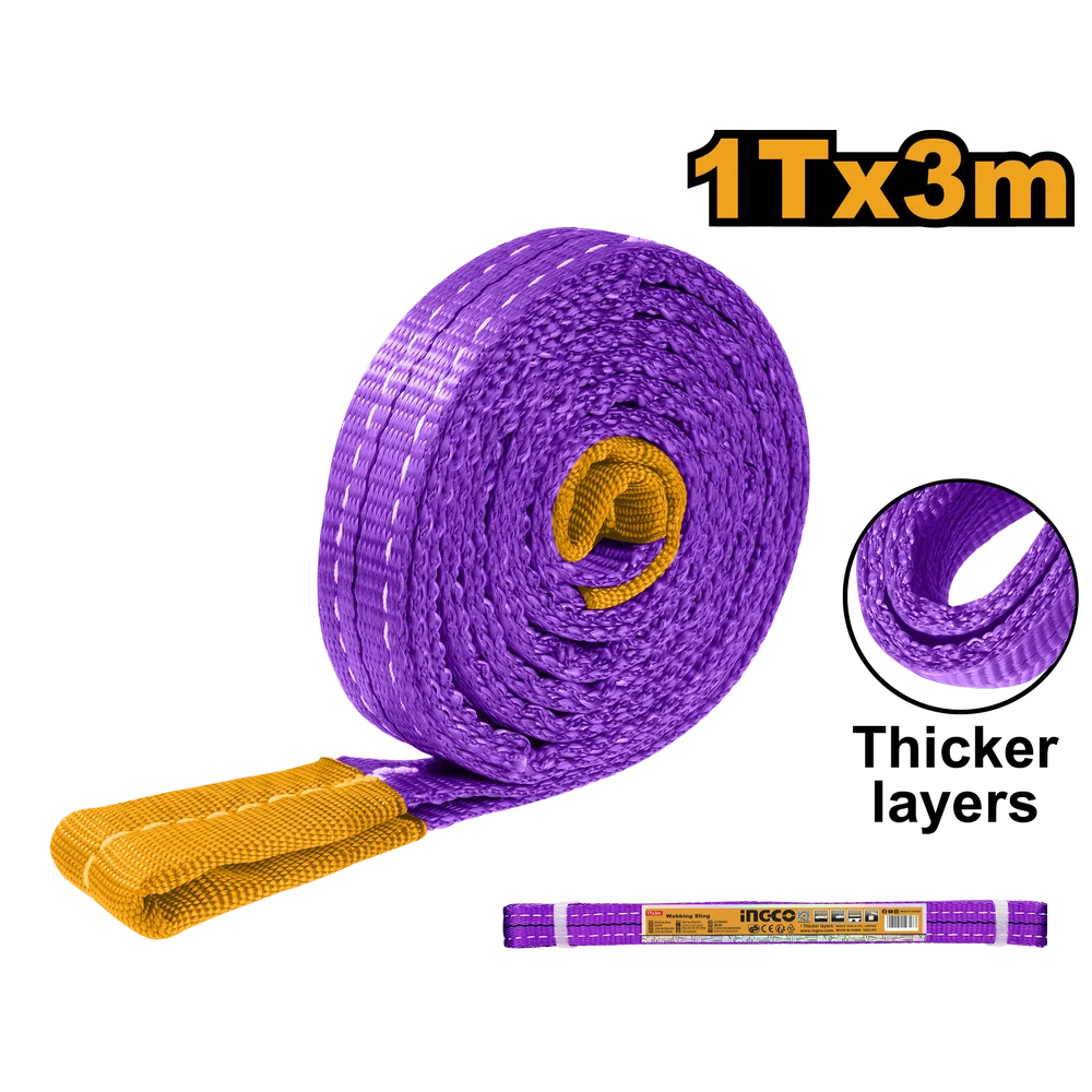 WEBBING SLING 1TON 3 MTR INGCO (HWSP0103)