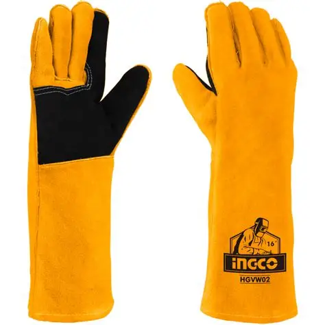 WELDING LATHER GLOVES INGCO (HGVW02)