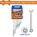 7 PCS RATCHET SPANNER SET WADFOW (WSP4207)