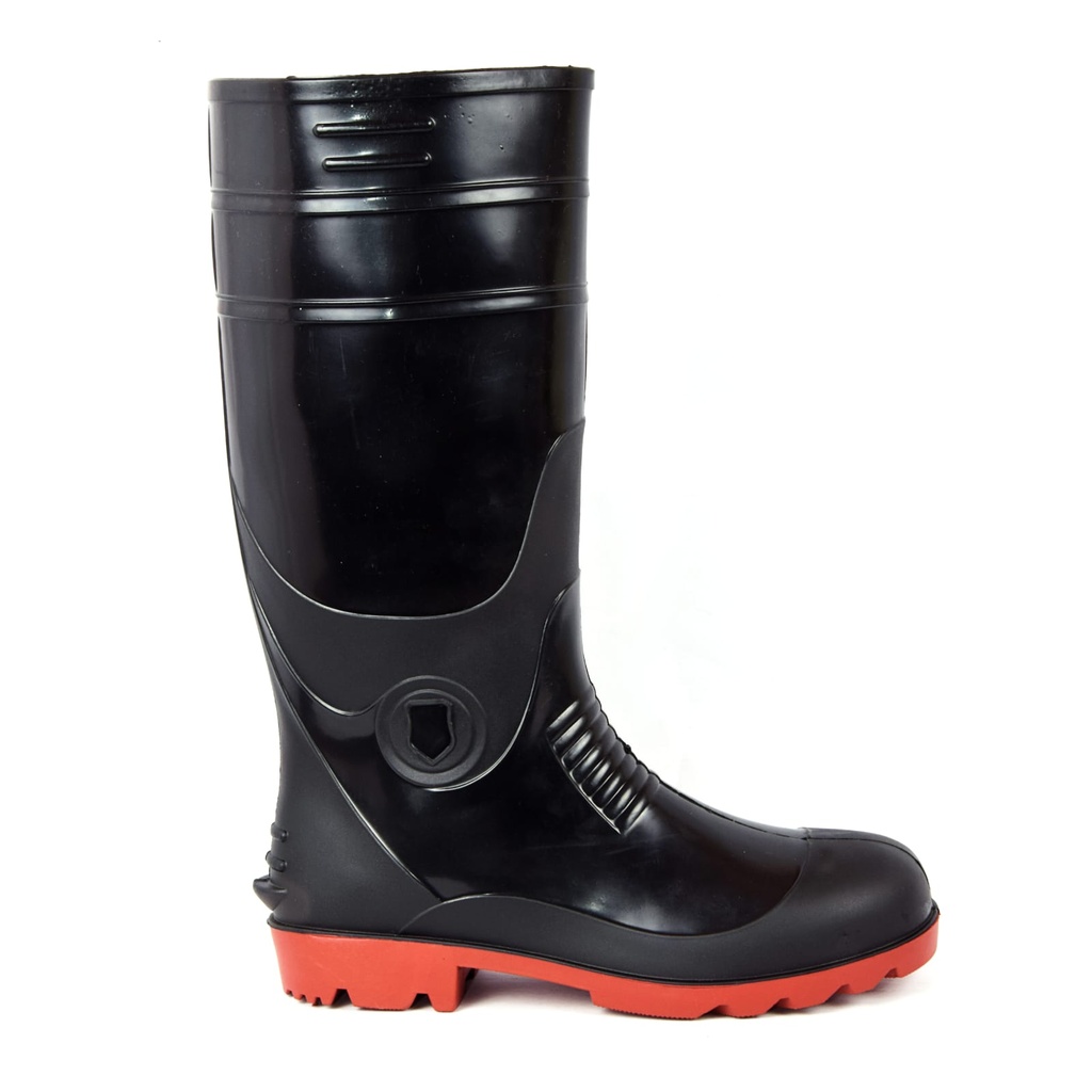 GUM BOOT RED SAHL 7 NO SUPERGOLD