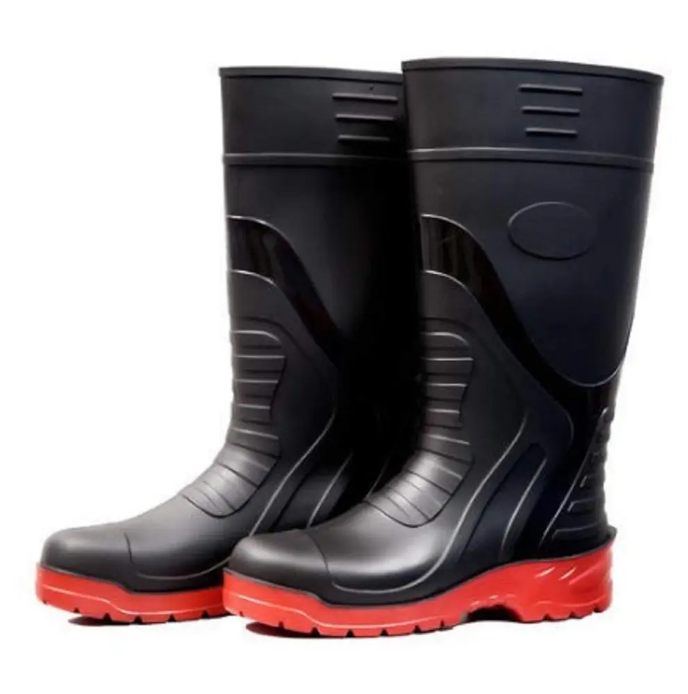 GUM BOOT RED SAHL 9 NO SUPERGOLD