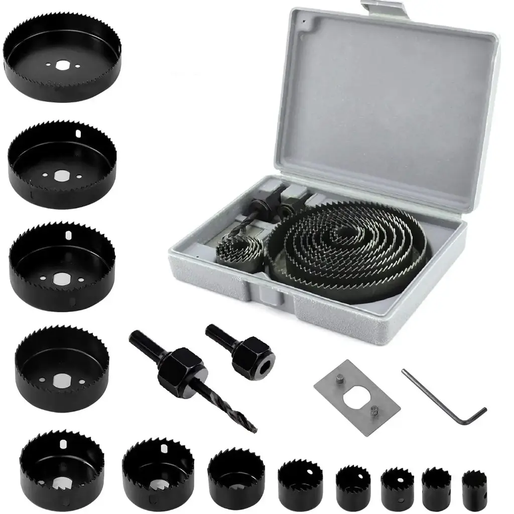 16 PCS HOLESAW SET CAMRON PRO