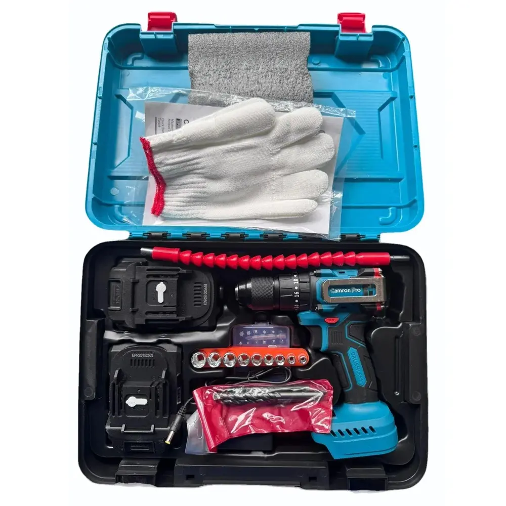 CORDLESS IMPACT DRILL 21V CAMRON PRO (CP-BL4010)