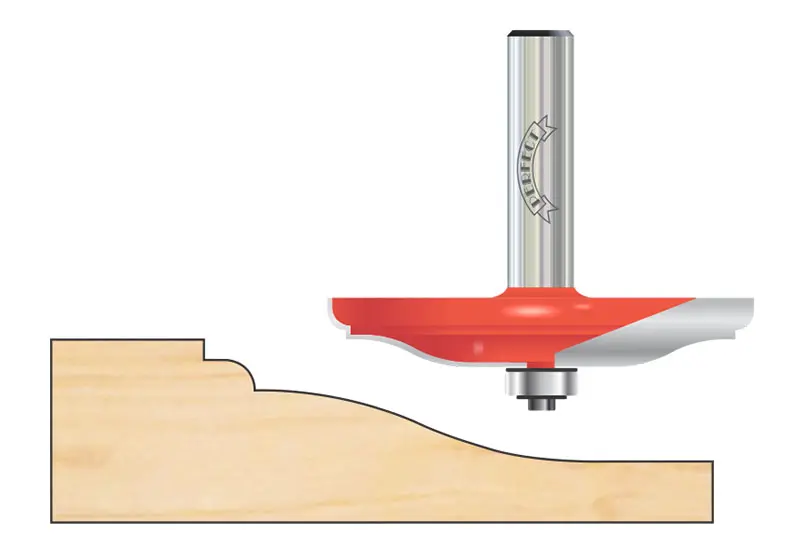 T.C.T RAISED PANEL ROUTER BITS CODE NO.329-A