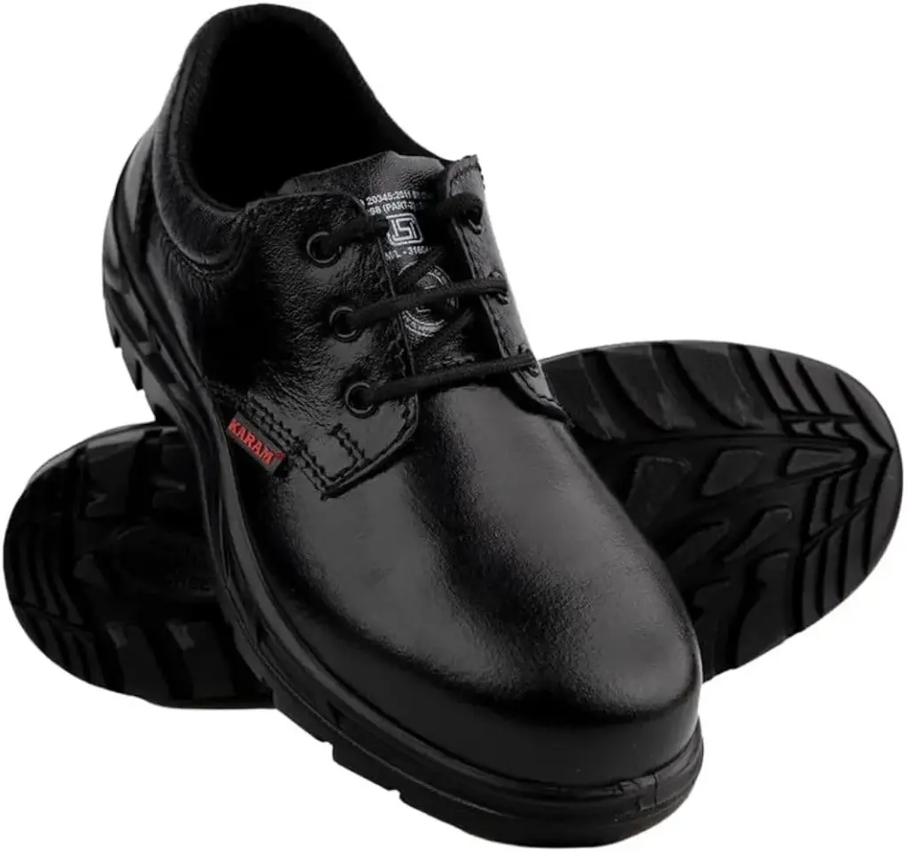 KARAM SAFETY SHOE BLACK 6 NO (FS05)