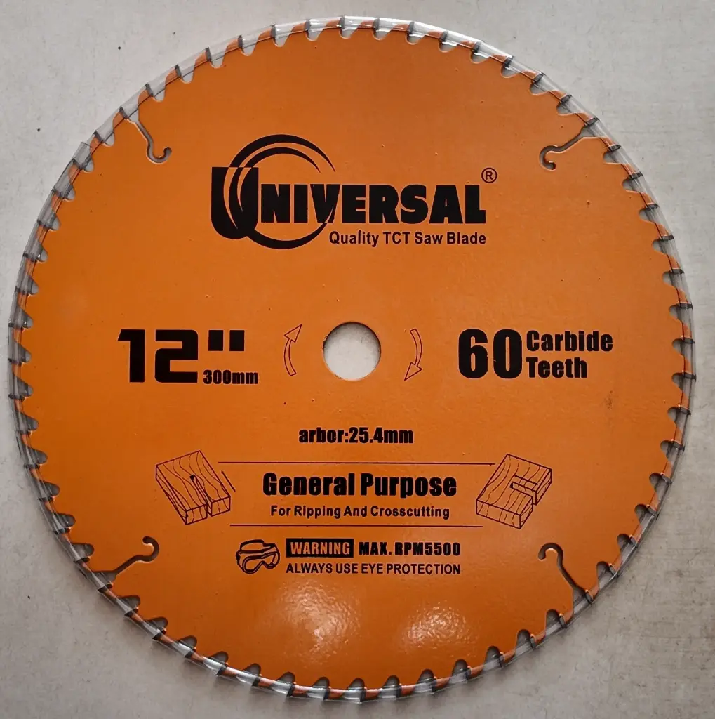 TCT SAW BLADE 12" 60T UNIVERSAL CODE NO-732